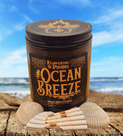 Ocean Breeze Candle - Amber Jar