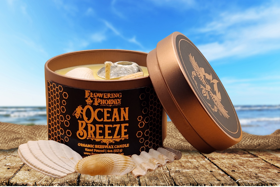 Ocean Breeze Candle - Travel Size Tin