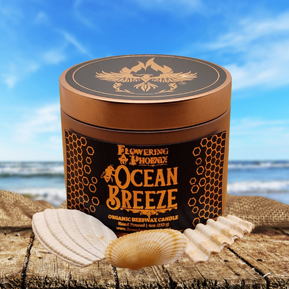 Ocean Breeze Candle - Travel Size Tin