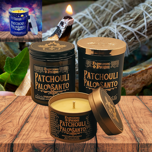 Patchouli Palo Santo Candle