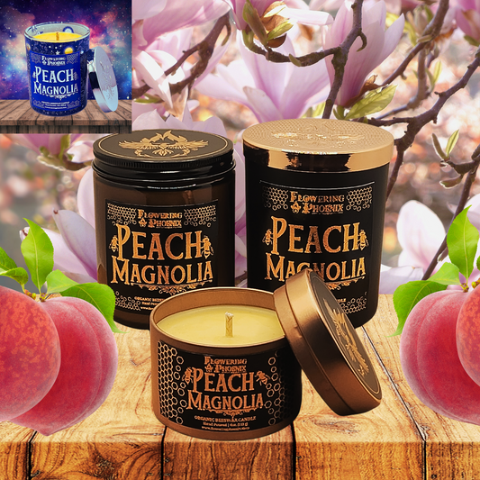 Peach Magnolia Candle