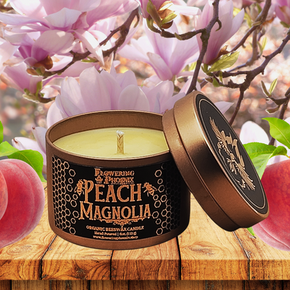 Peach Magnolia Candle