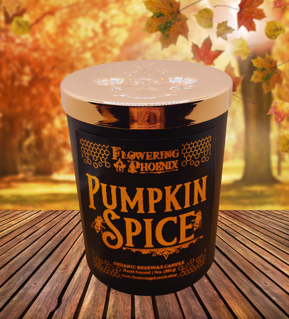 Pumpkin Spice Candle - Luxury Jar