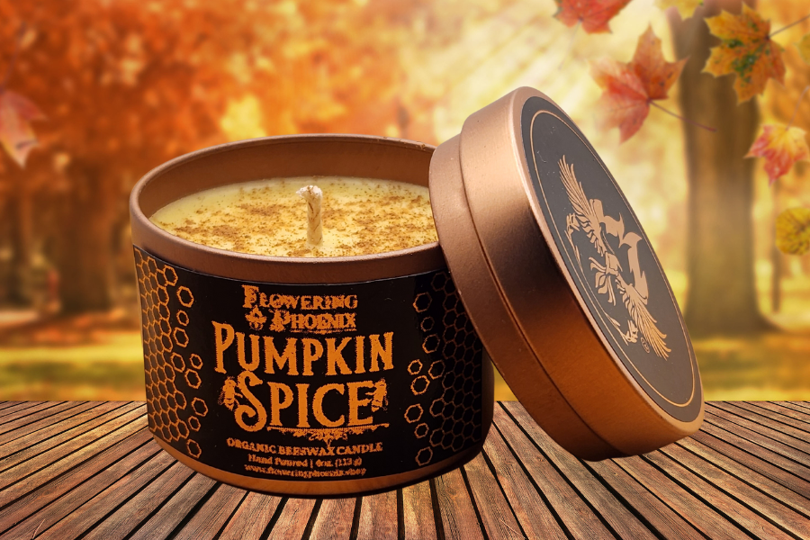 Pumpkin Spice Candle - Travel Size Tin