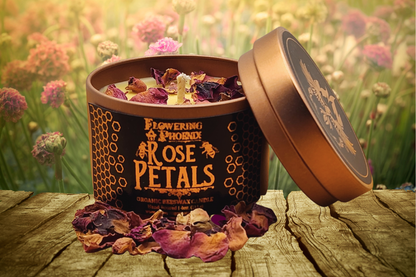 Rose Petals Candle - Travel Size Tin