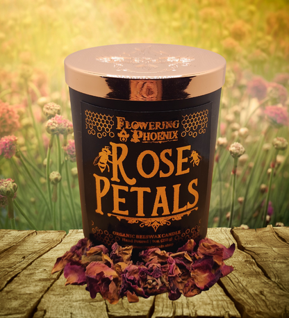 Rose Petals Candle - Luxury Jar