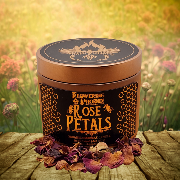 Rose Petals Candle - Travel Size Tin