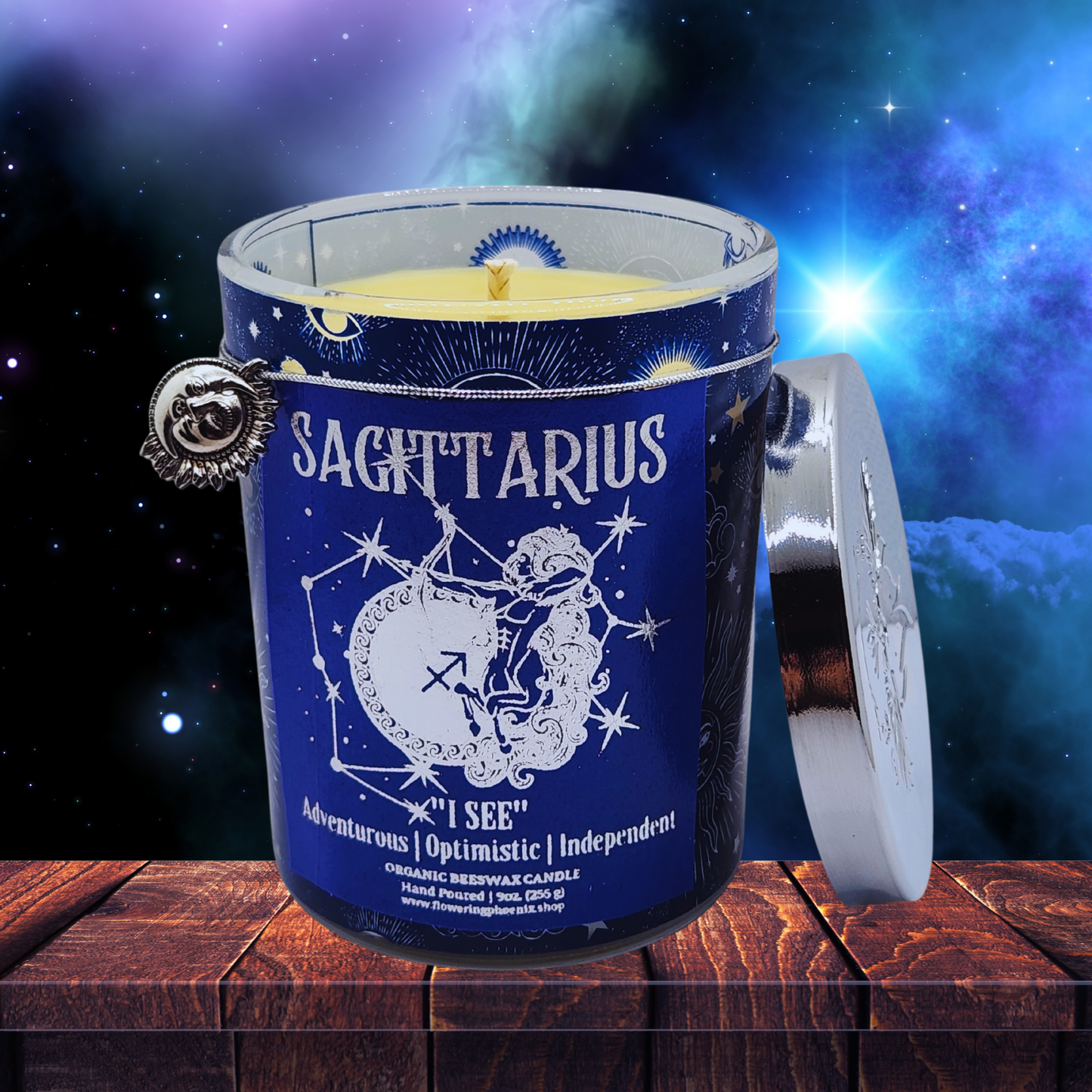 Sagittarius Zodiac Astrology Candle (Choose Your Scent)