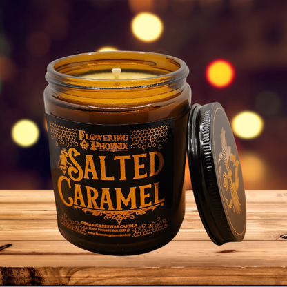 Salted Caramel Candle - Amber Jar