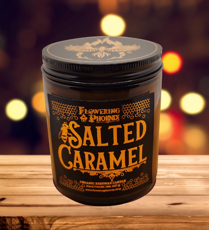 Salted Caramel Candle - Amber Jar