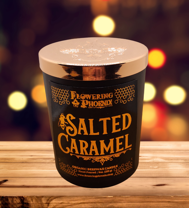 Salted Caramel Candle - Luxury Jar