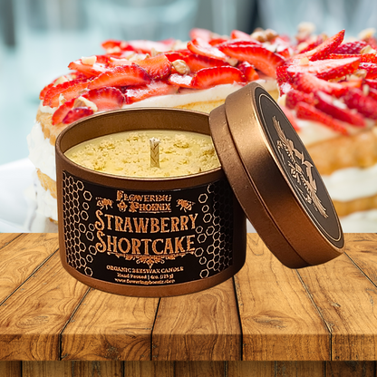 Strawberry Shortcake Candle