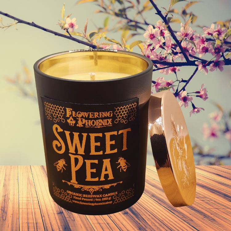 Sweet Pea Candle - Luxury Jar