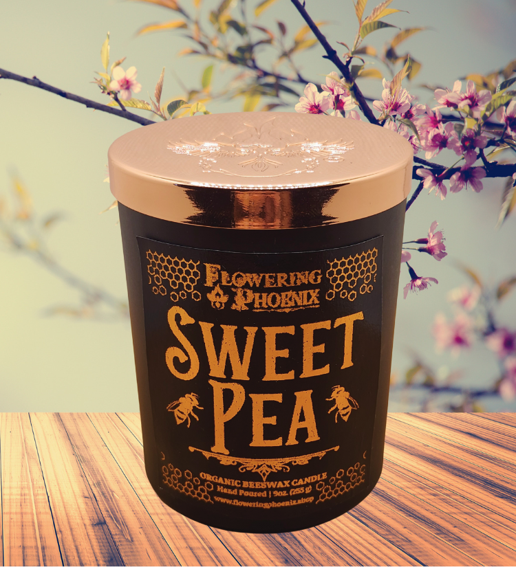 Sweet Pea Candle - Luxury Jar