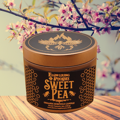 Sweet Pea Candle - Travel Size Tin