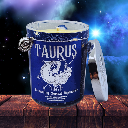 Taurus Zodiac Astrology Candle (Choose Your Scent)