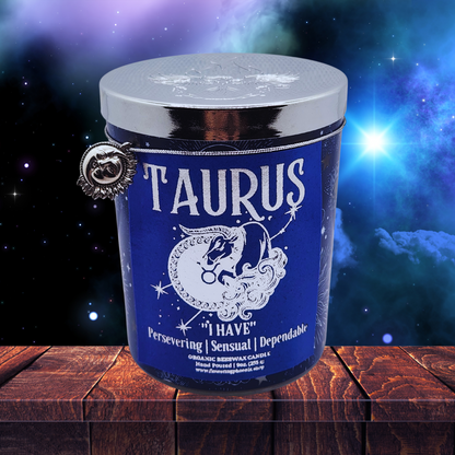 Taurus Zodiac Astrology Candle (Choose Your Scent)