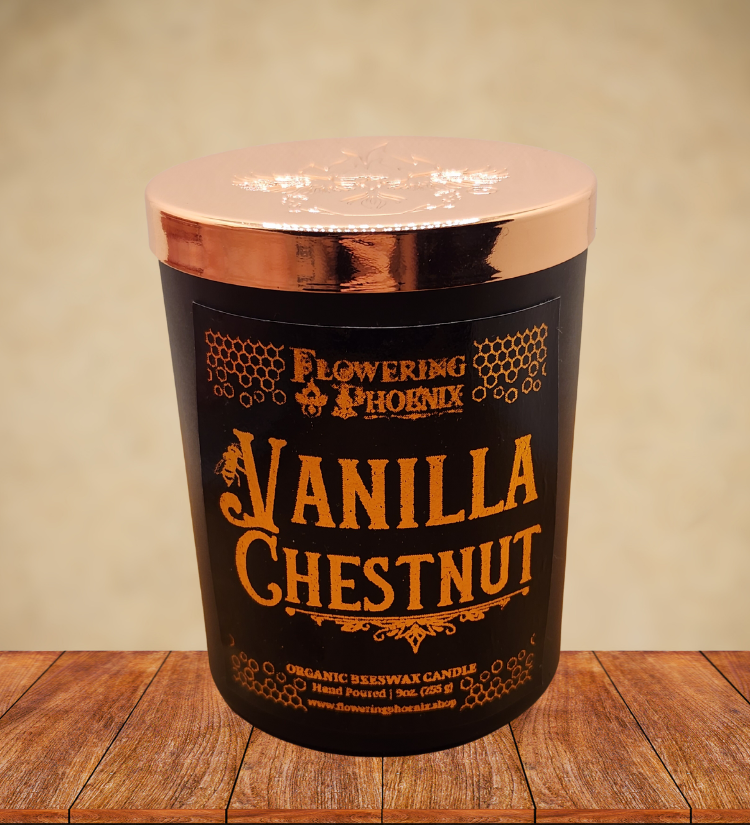 Vanilla Chestnut Candle - Luxury Jar