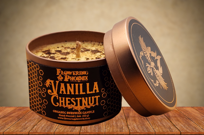 Vanilla Chestnut Candle - Travel Size Tin