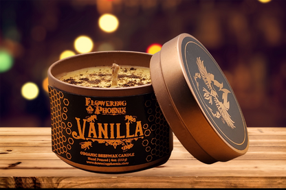 Vanilla Candle -Travel Size Tin