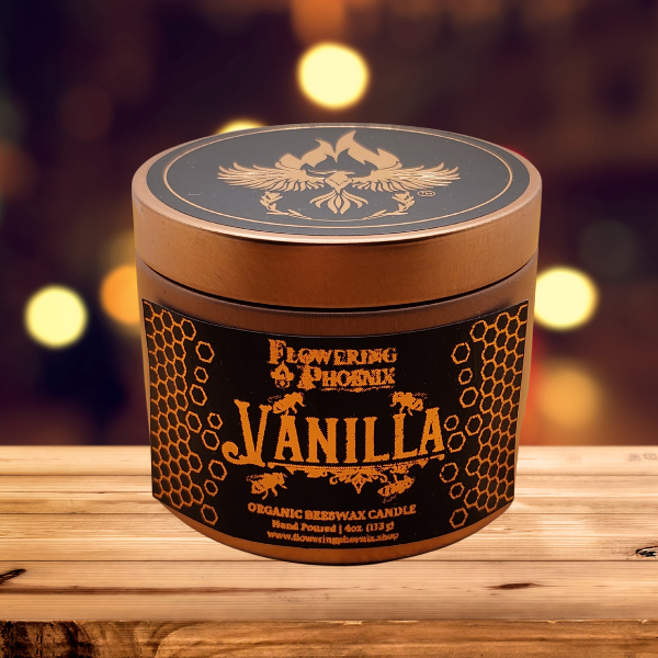 Vanilla Candle -Travel Size Tin