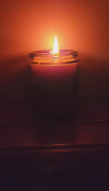 Lavender Candle - Amber Jar